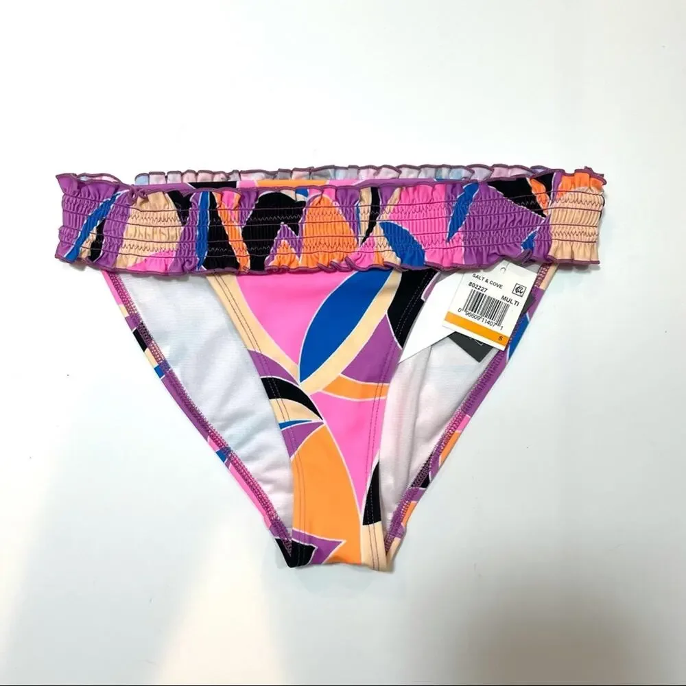Salt + Cove MULTI Smocked Bikini Swim Bottom